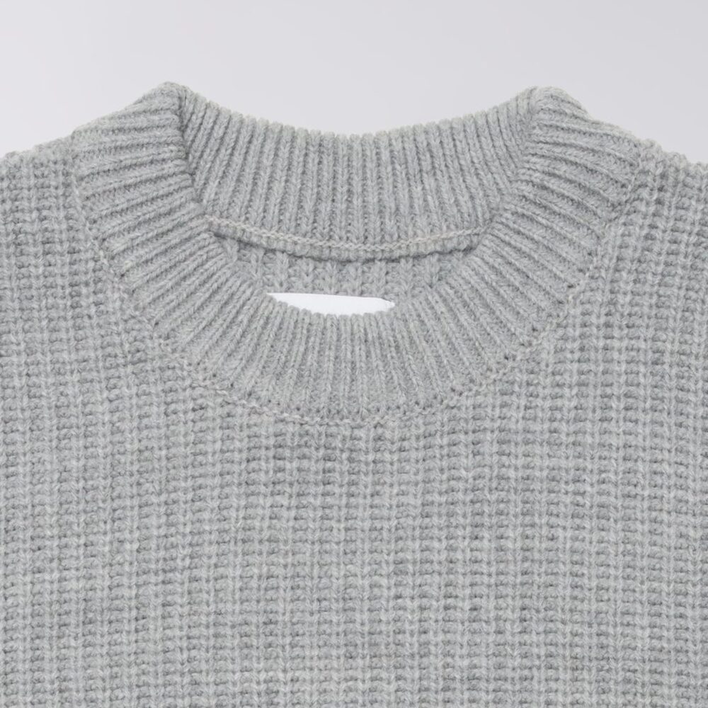 Edwin Nix Knitted Sweater - Grey Edwin Nix Knitted Sweater - Grey
