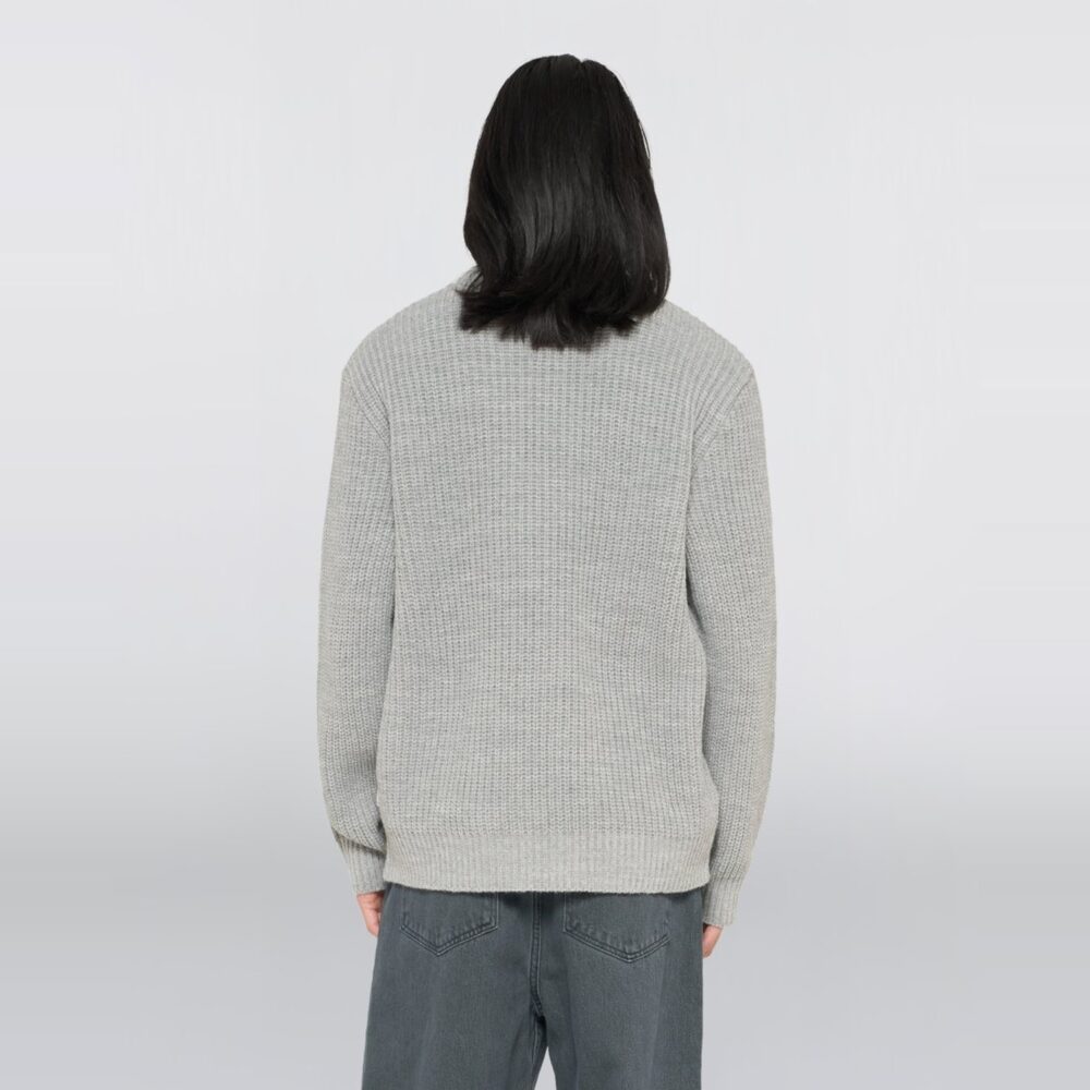 Edwin Nix Knitted Sweater - Grey Edwin Nix Knitted Sweater - Grey
