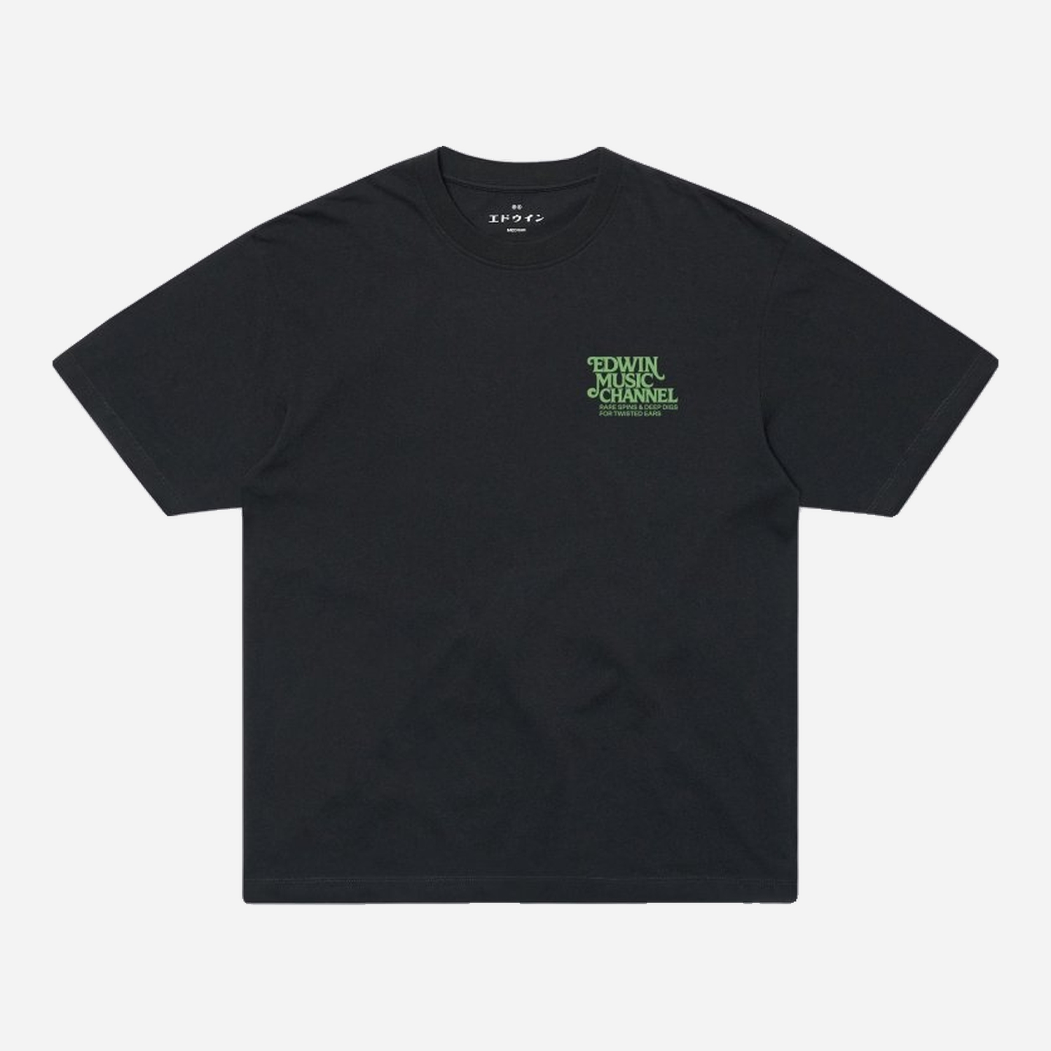 Edwin Rare Spins Tee - Black