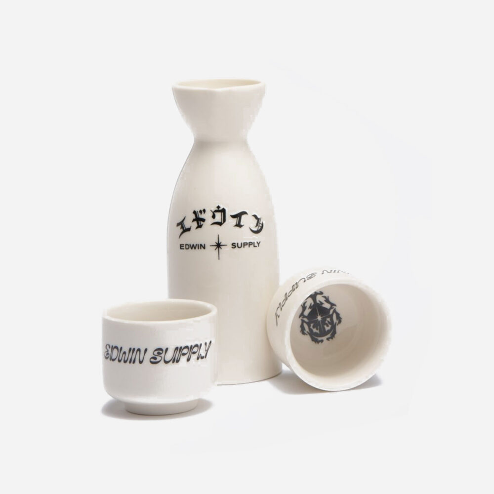 Edwin Sake Set - White
