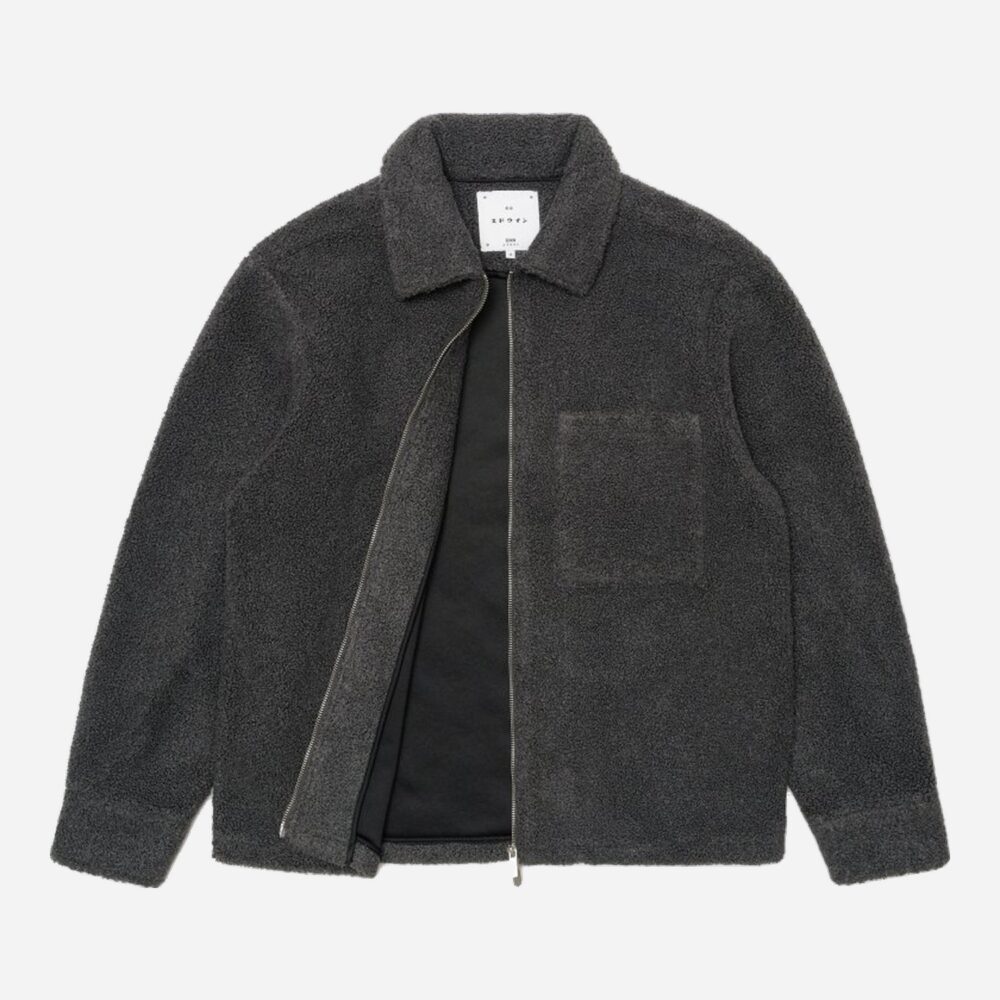 Edwin Snug II Overshirt - Dark Grey