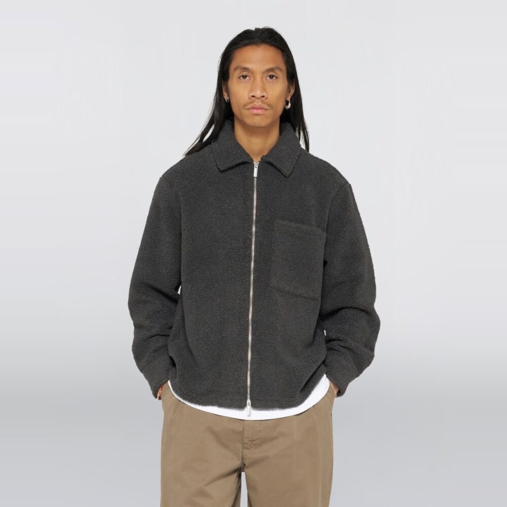 Edwin Snug II Overshirt - Dark Grey