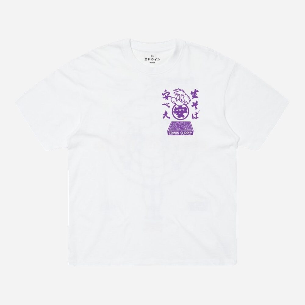 Edwin Soba Yasubé Tee - White