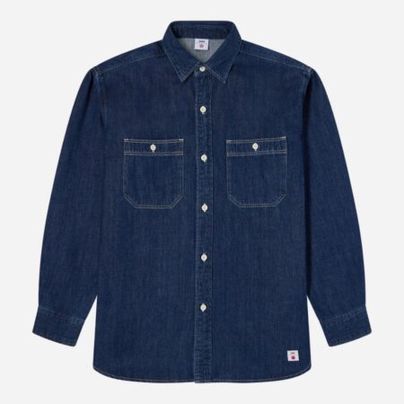 Edwin Work Shirt - Blue/Dark Used Edwin Work Shirt - Blue/Dark Used
