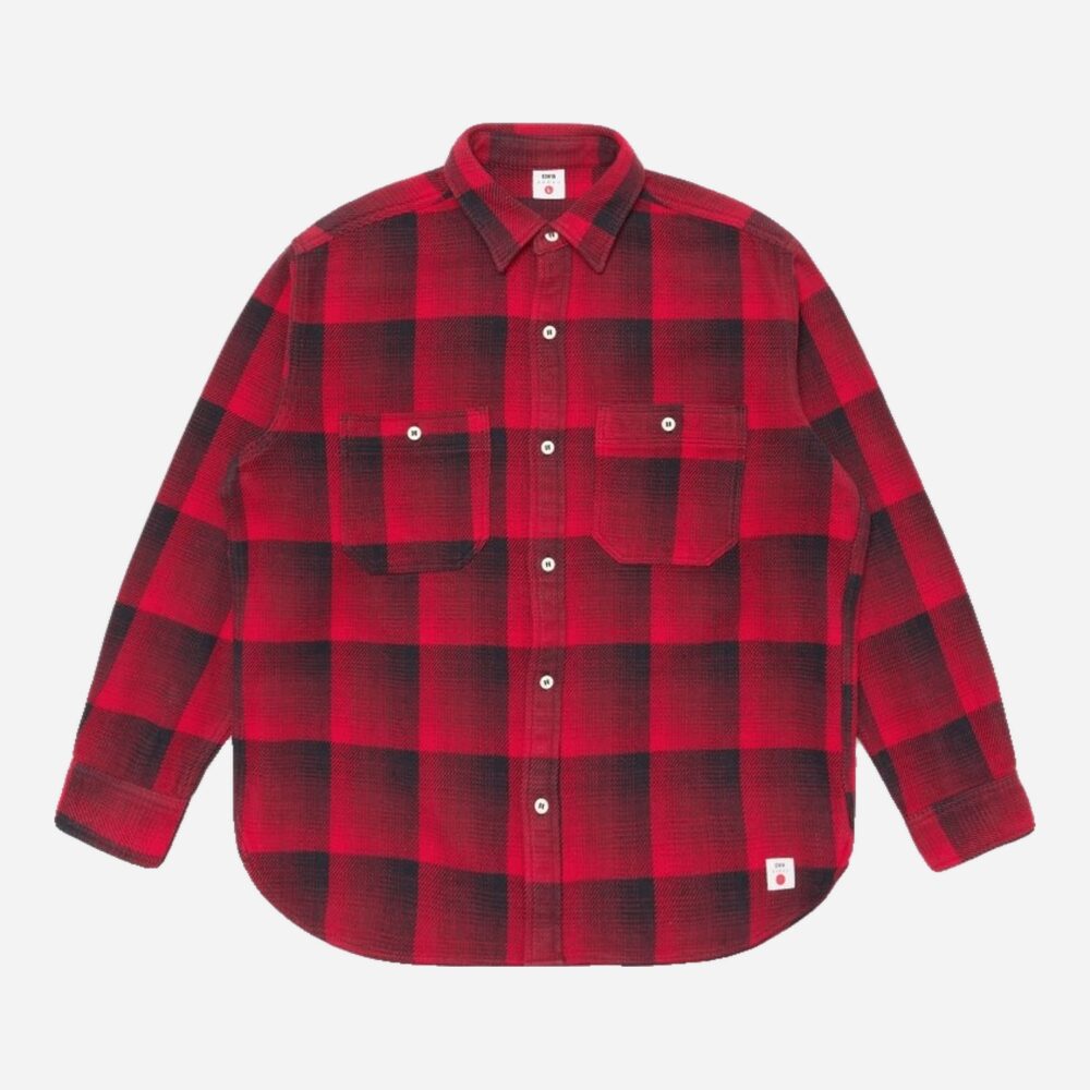 Edwin Work Shirt - Red