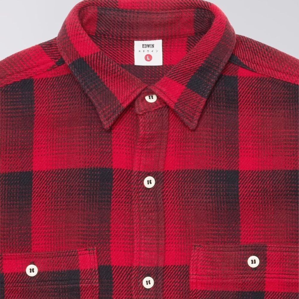 Edwin Work Shirt - Red