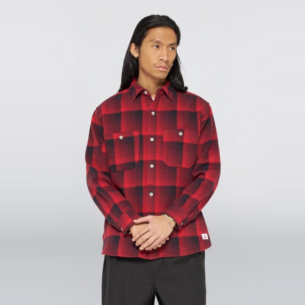 Edwin Work Shirt - Red