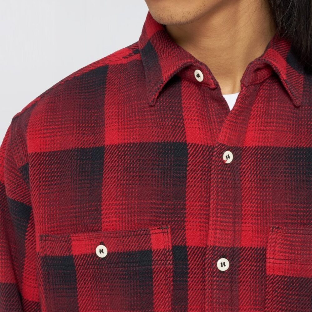 Edwin Work Shirt - Red