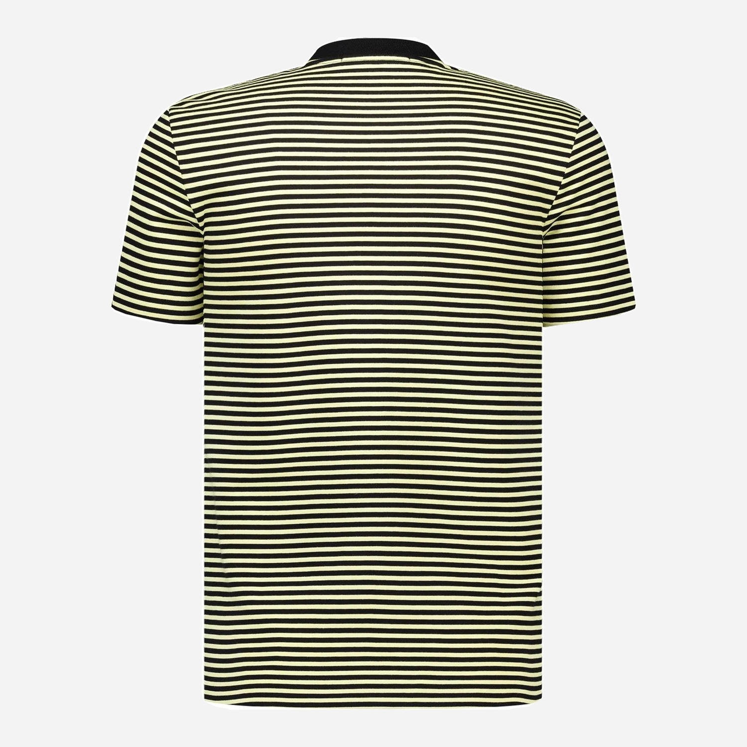 Fred Perry Fine Stripe Heavyweight Tee - Black