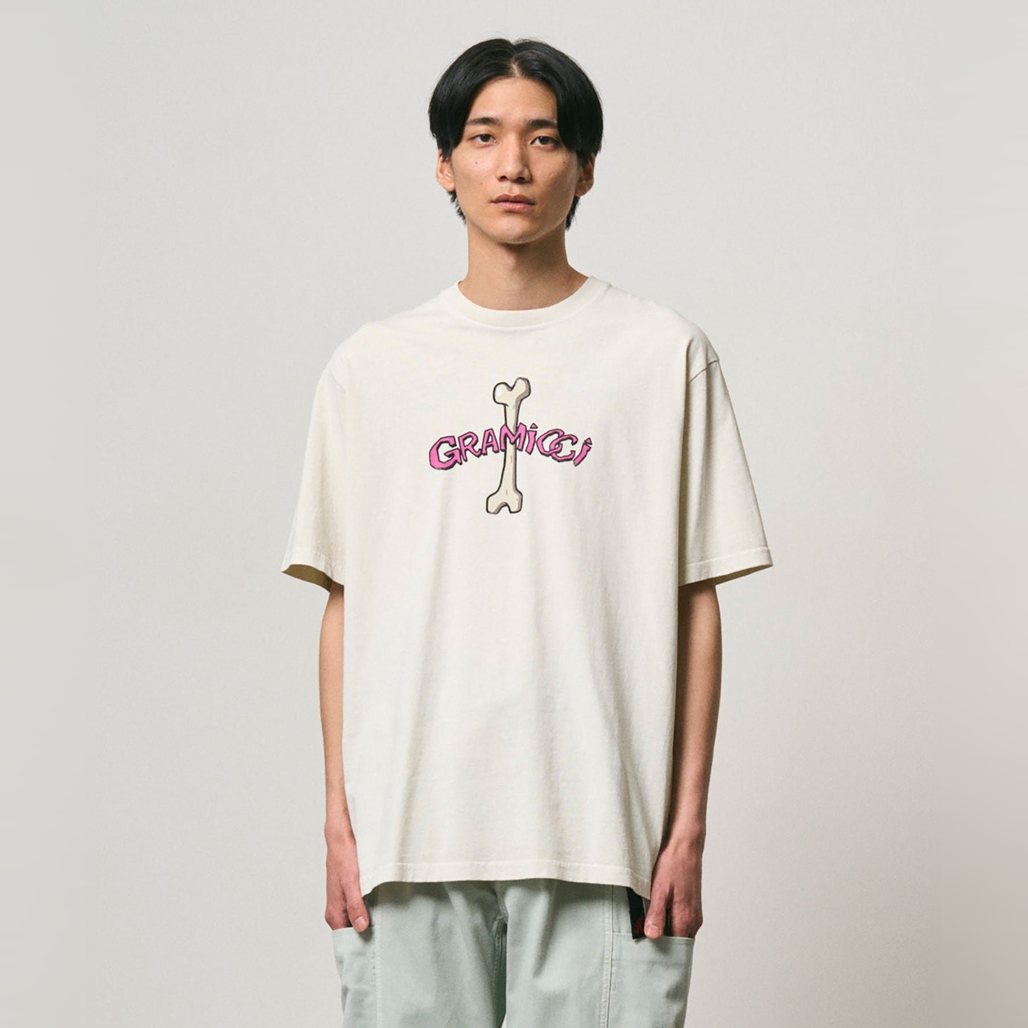 Gramicci Bone Tee - Natural Pigment Dyed