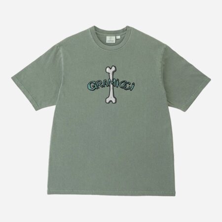 Gramicci Bone Tee - Sage Pigment Dyed