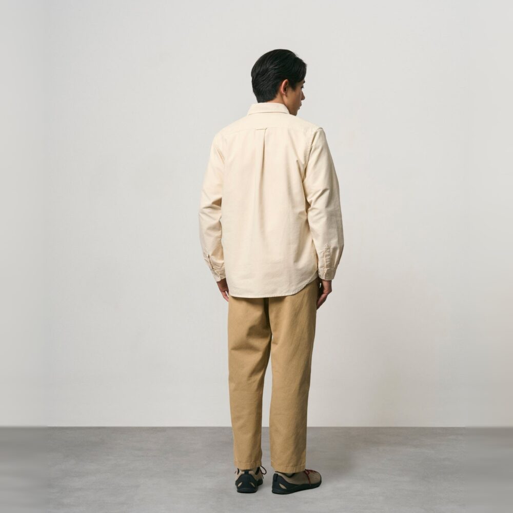 Gramicci Classic Oxford Thermolite Shirt - Ivory Pigment