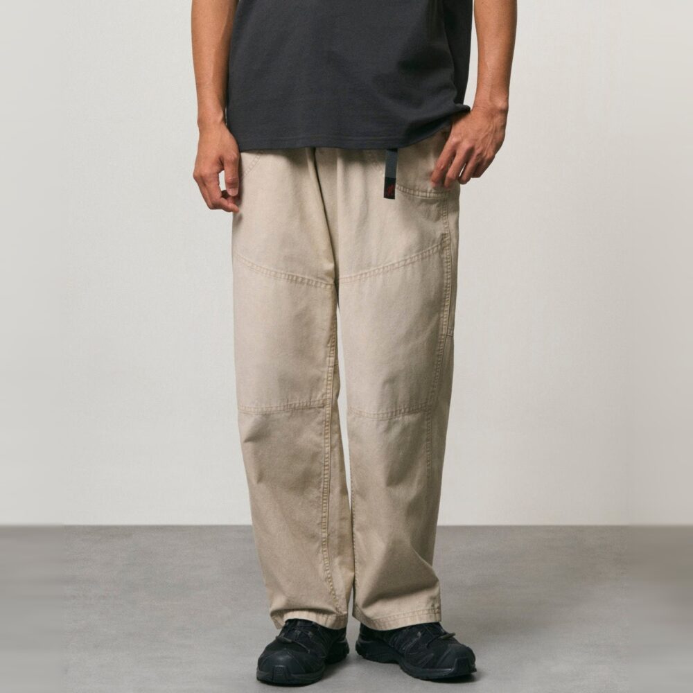 Gramicci Hemp Canvas Double Knee Pant - Storm Pigment