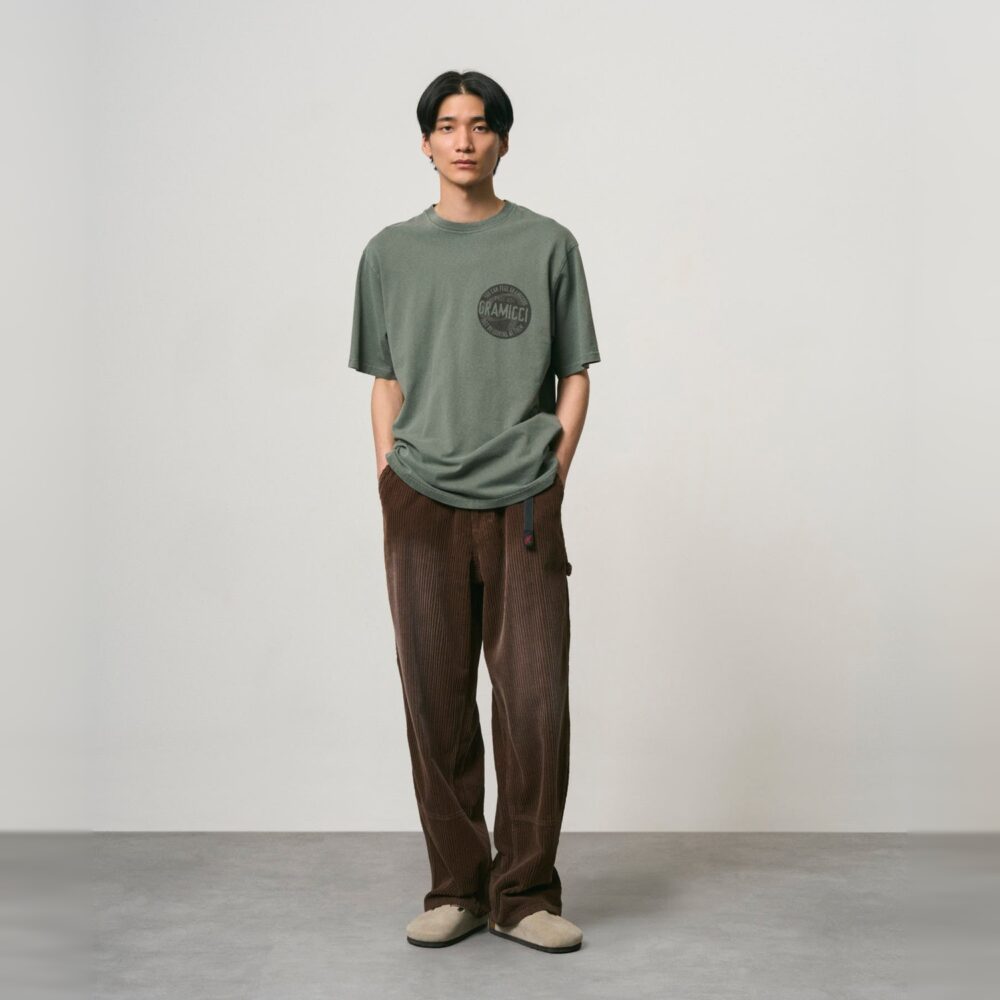 Gramicci Icon Tee - Sage Pigment Dyed