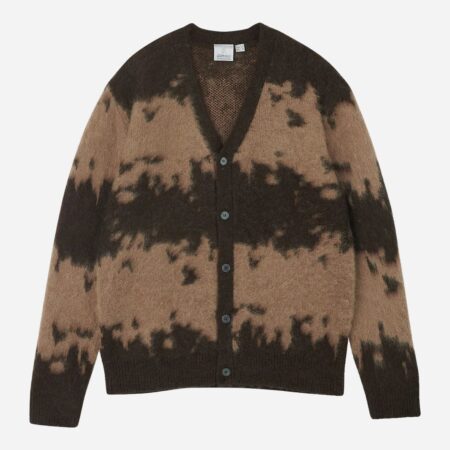 Gramicci Mohair Splatter Cardigan - Taupe Splatter Gramicci Mohair Splatter Cardigan - Taupe Splatter