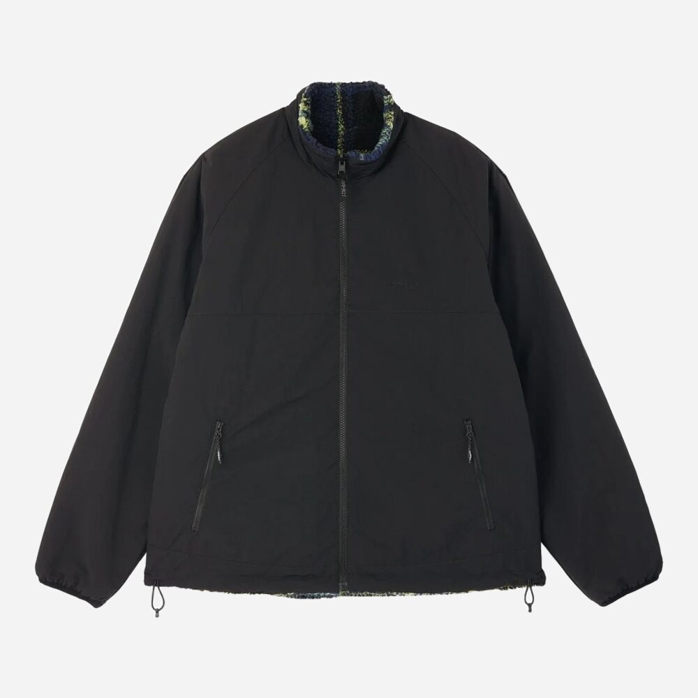 Gramicci Reversible Sherpa Plaid Jacket - Plaid/Black