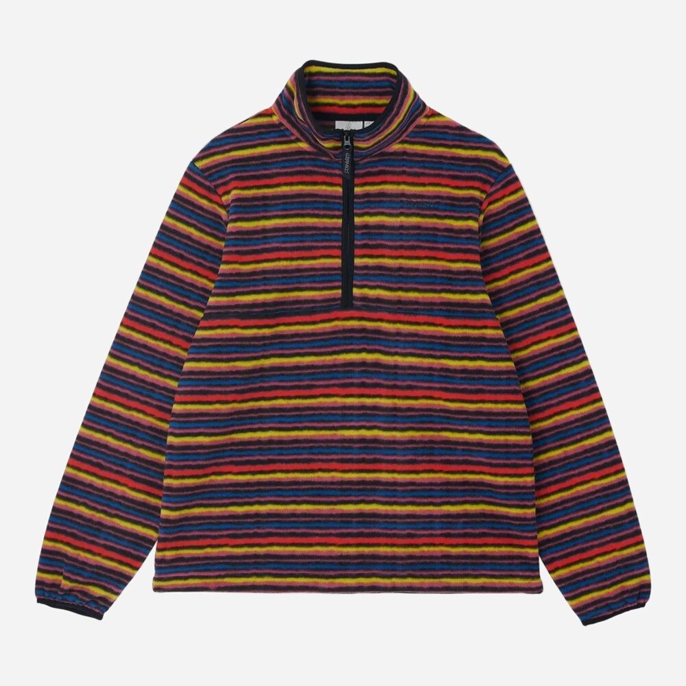 Gramicci Thermal Fleece Pullover Hood - Multi Stripe Gramicci Thermal Fleece Pullover Hood - Multi Stripe