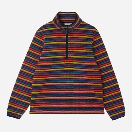 Gramicci Thermal Fleece Pullover Hood - Multi Stripe Gramicci Thermal Fleece Pullover Hood - Multi Stripe