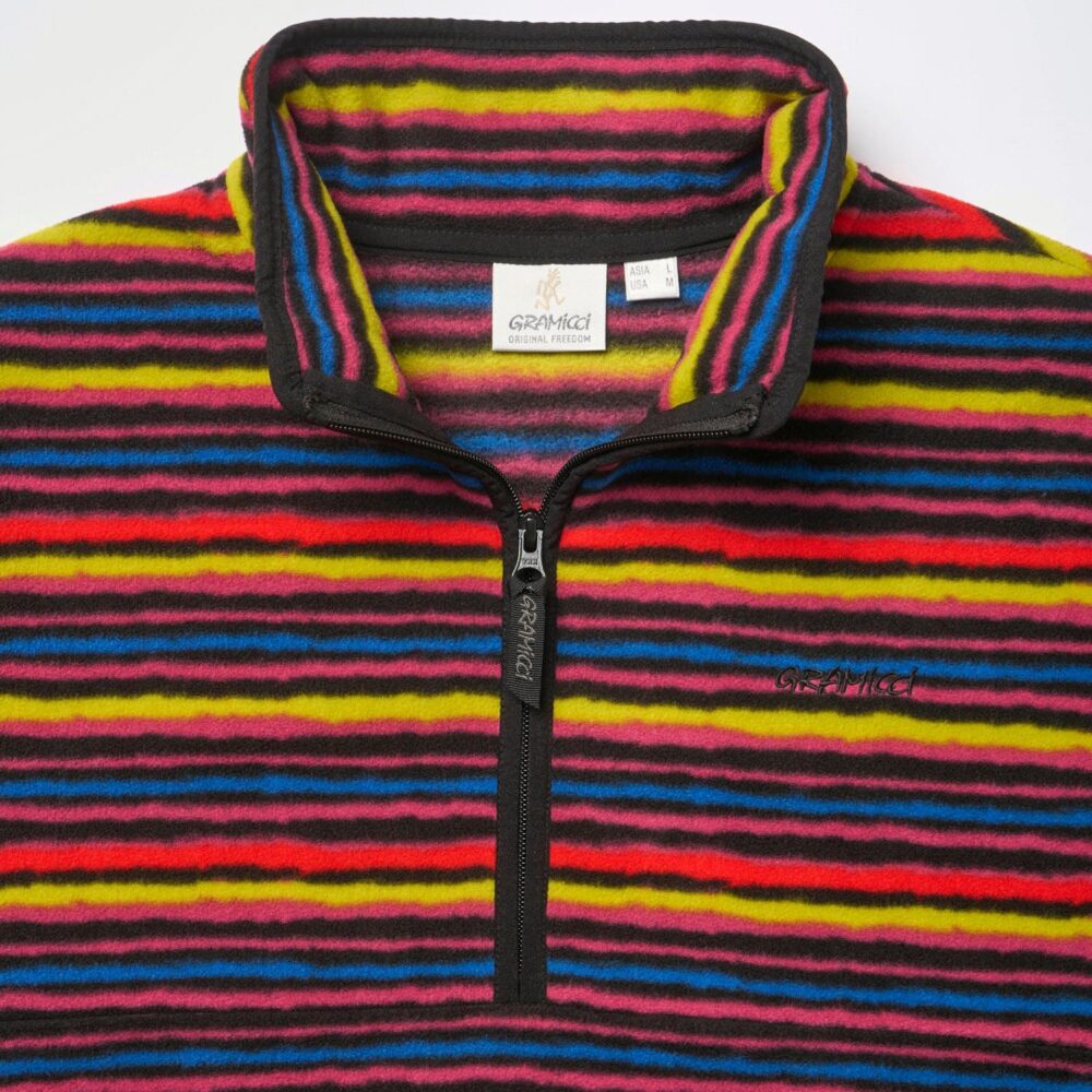 Gramicci Thermal Fleece Pullover Hood - Multi Stripe Gramicci Thermal Fleece Pullover Hood - Multi Stripe