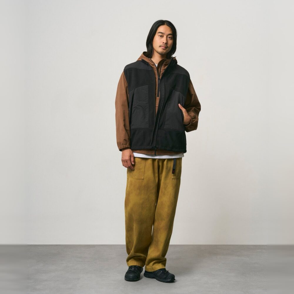 Gramicci Thermal Fleece Vest - Black