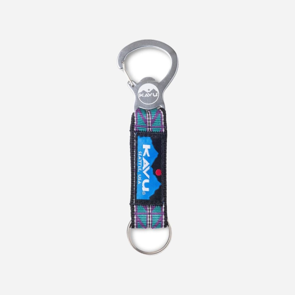 Kavu Crackitopen Keychain - Purple Arrow