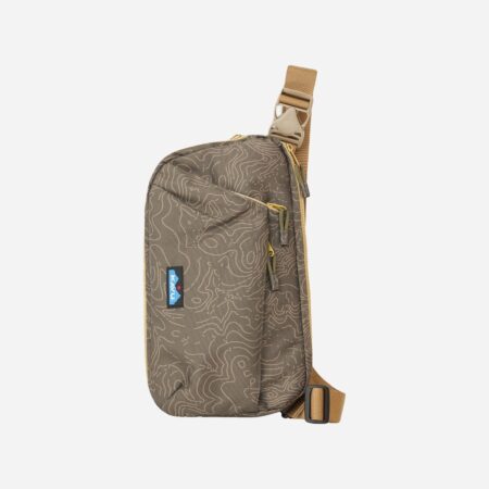 Kavu Roam Sling Bag - Olive Topo Kavu Roam Sling Bag - Olive Topo