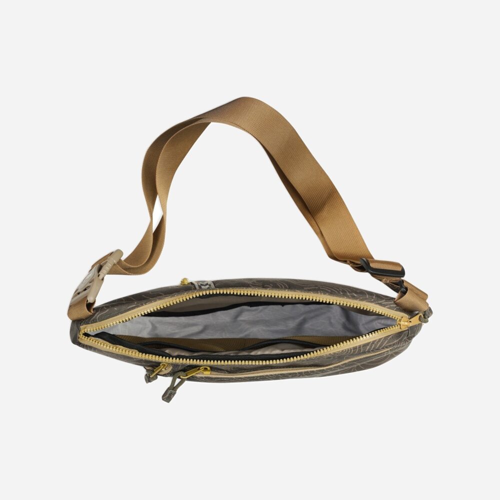 Kavu Roam Sling Bag - Olive Topo