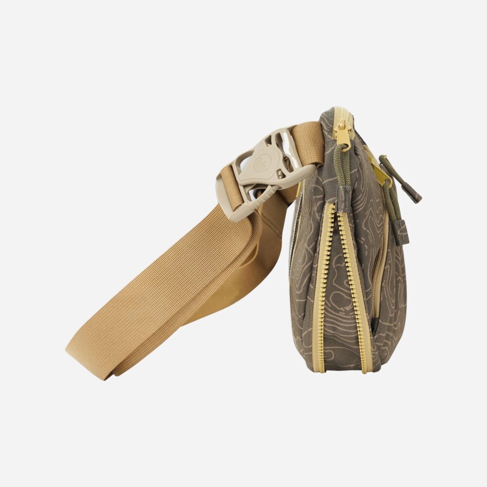 Kavu Roam Sling Bag - Olive Topo