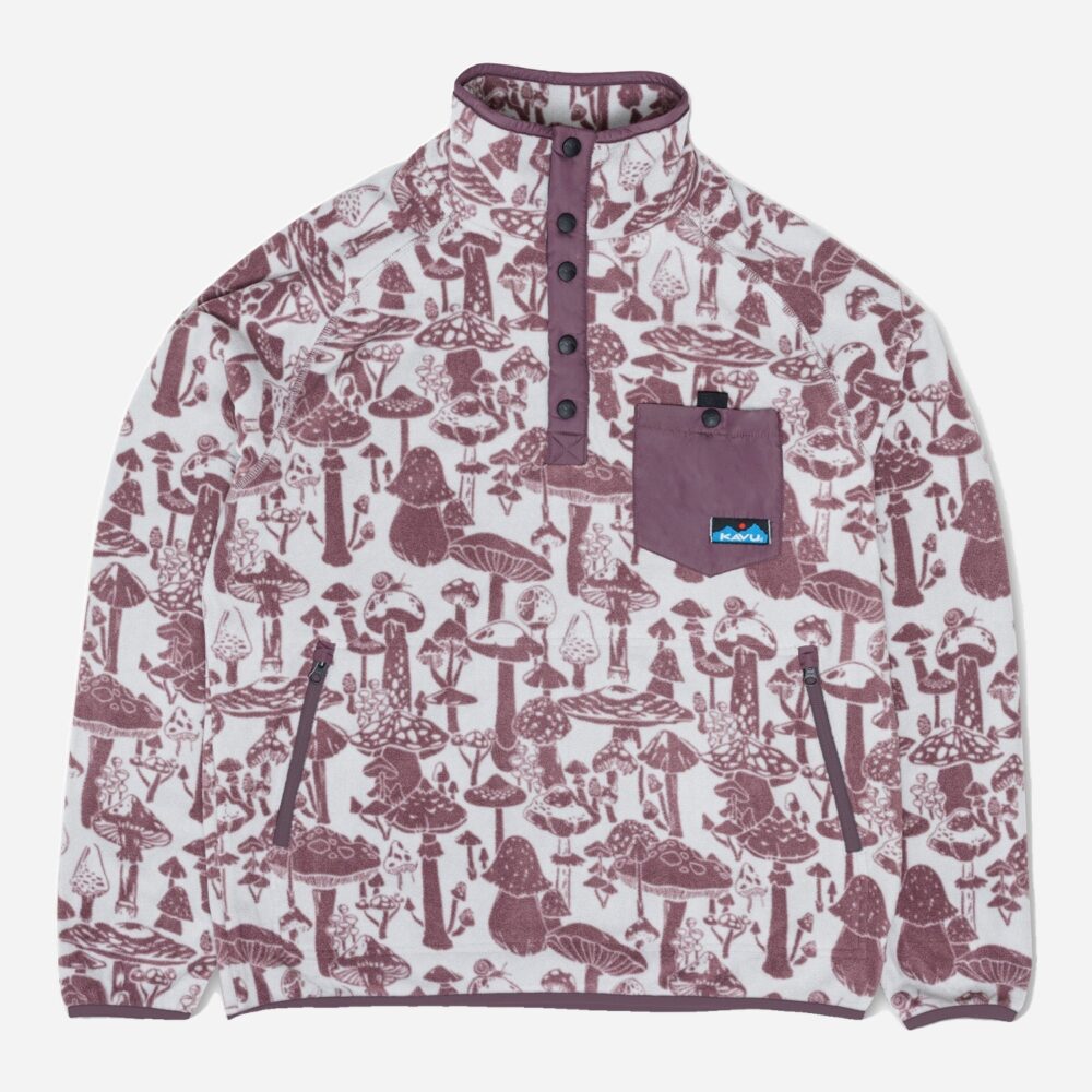 Kavu Teannaway Fleece Top - Lunar Shroom Kavu Teannaway Fleece Top - Lunar Shroom