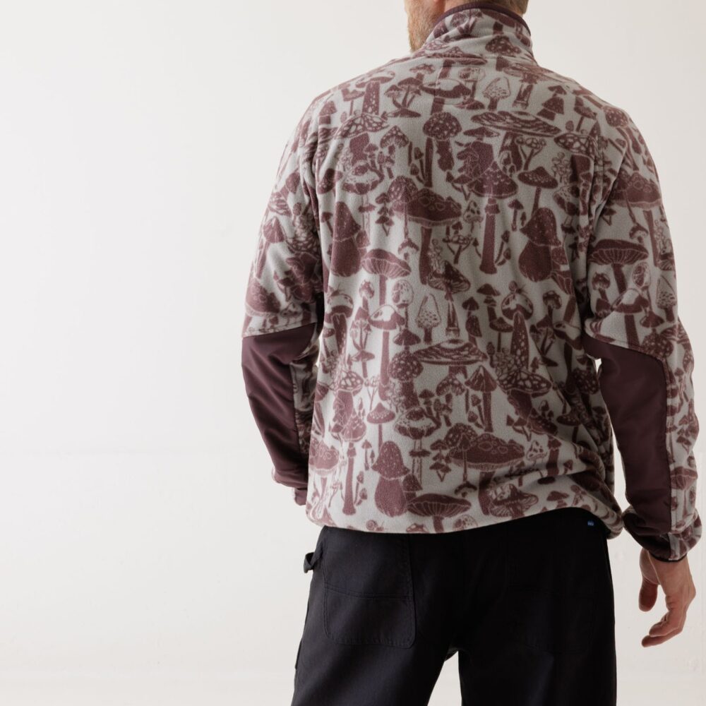 Kavu Teannaway Fleece Top - Lunar Shroom