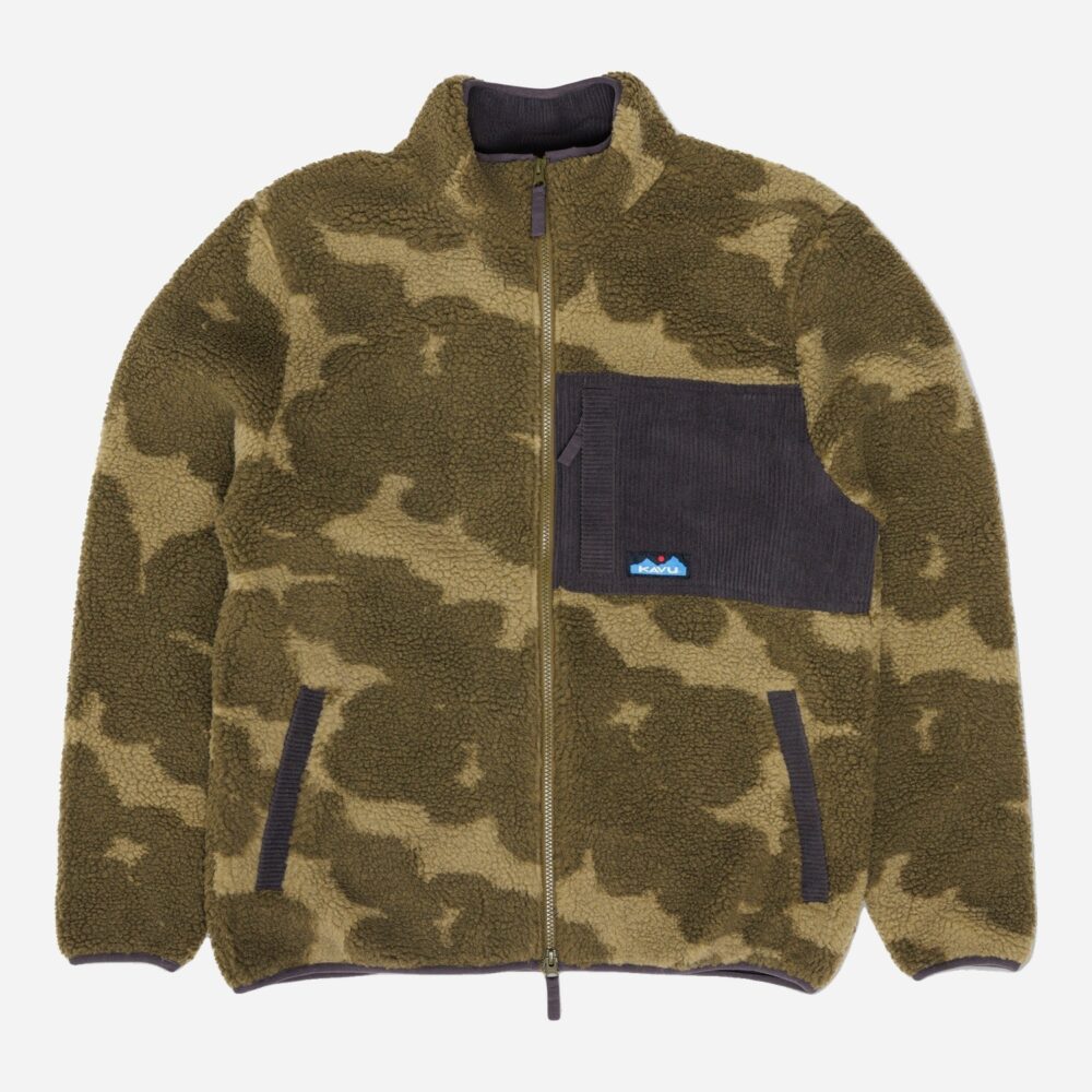 Kavu Wayside Fleece Jacket - Camo Blur Kavu Wayside Fleece Jacket - Camo Blur