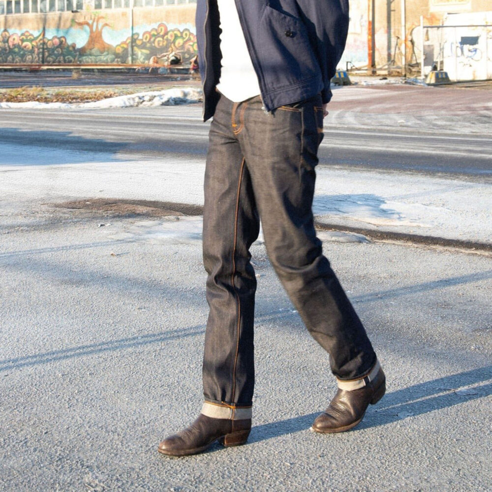 Nudie Rad Rufus Regular Straight Fit Jean - Dry Selvage