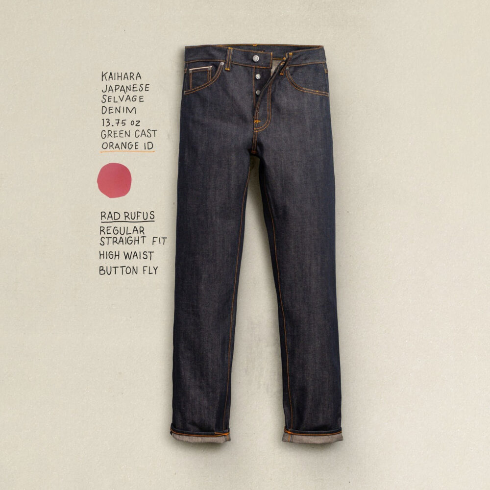 Nudie Rad Rufus Regular Straight Fit Jean - Dry Selvage