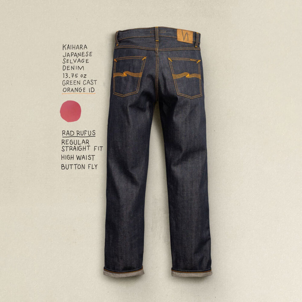 Nudie Rad Rufus Regular Straight Fit Jean - Dry Selvage