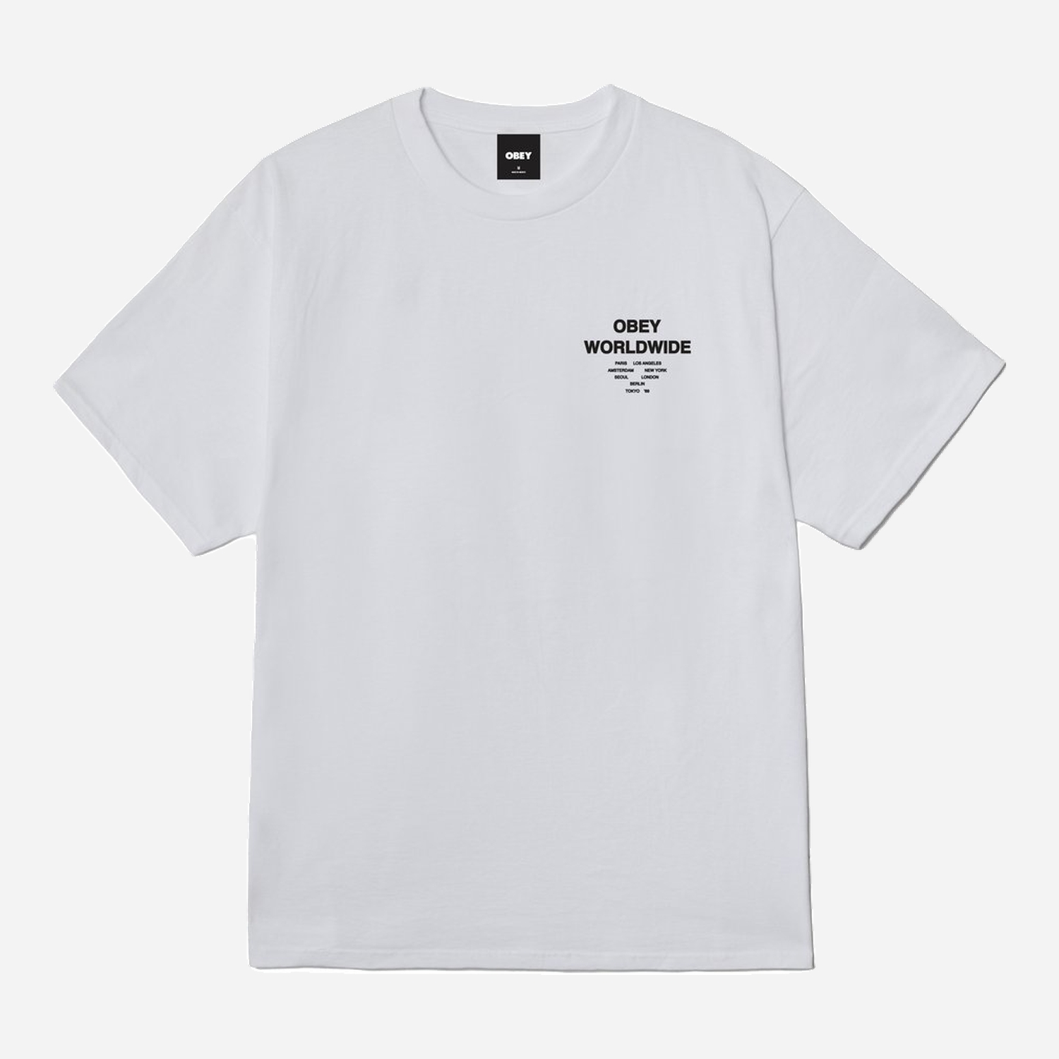 Obey Angels Above Tee - White