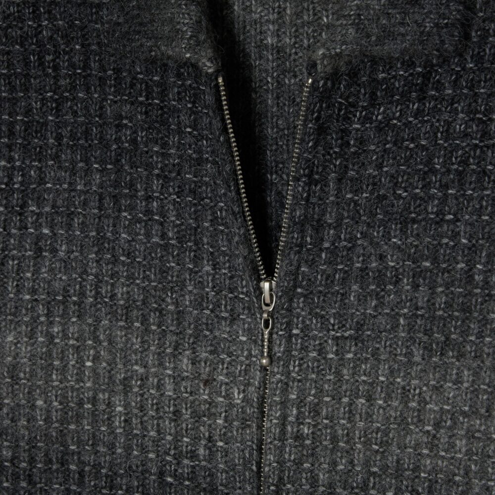 Obey Anton Gradient Cardigan - Charcoal Multi