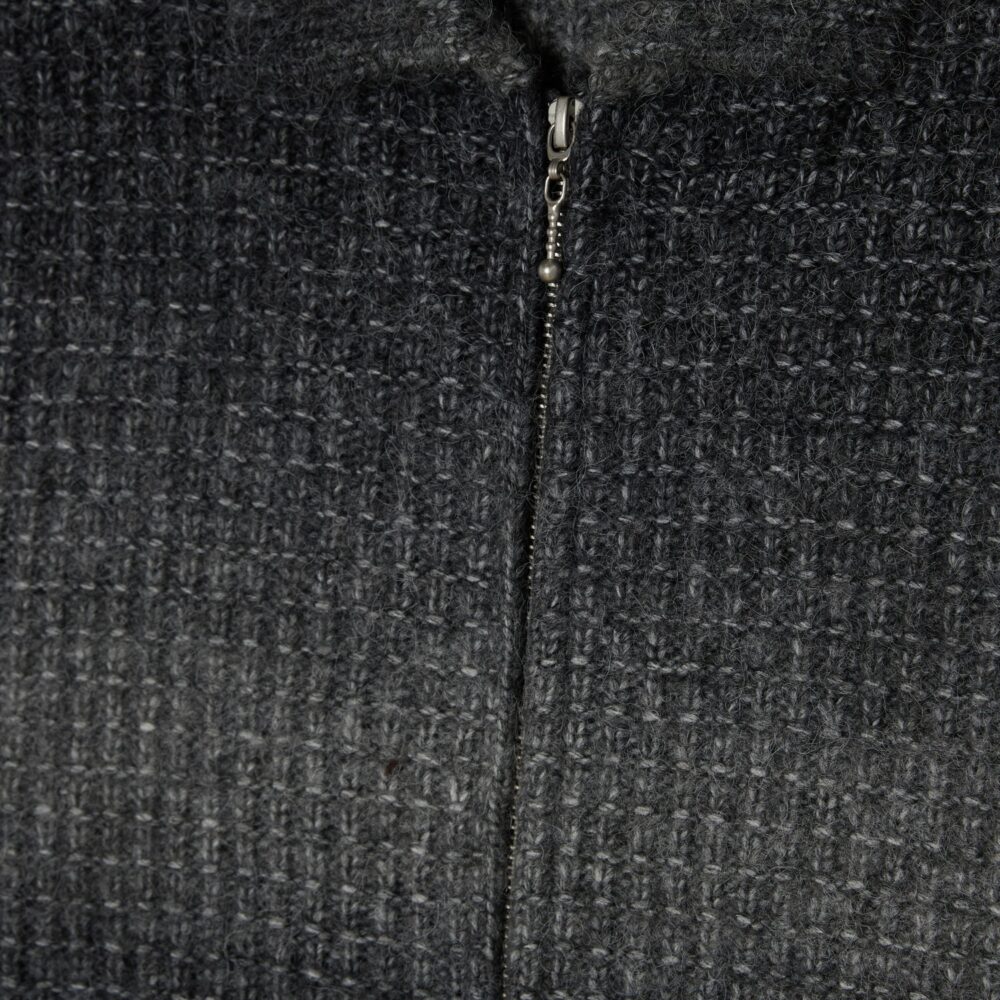 Obey Anton Gradient Cardigan - Charcoal Multi