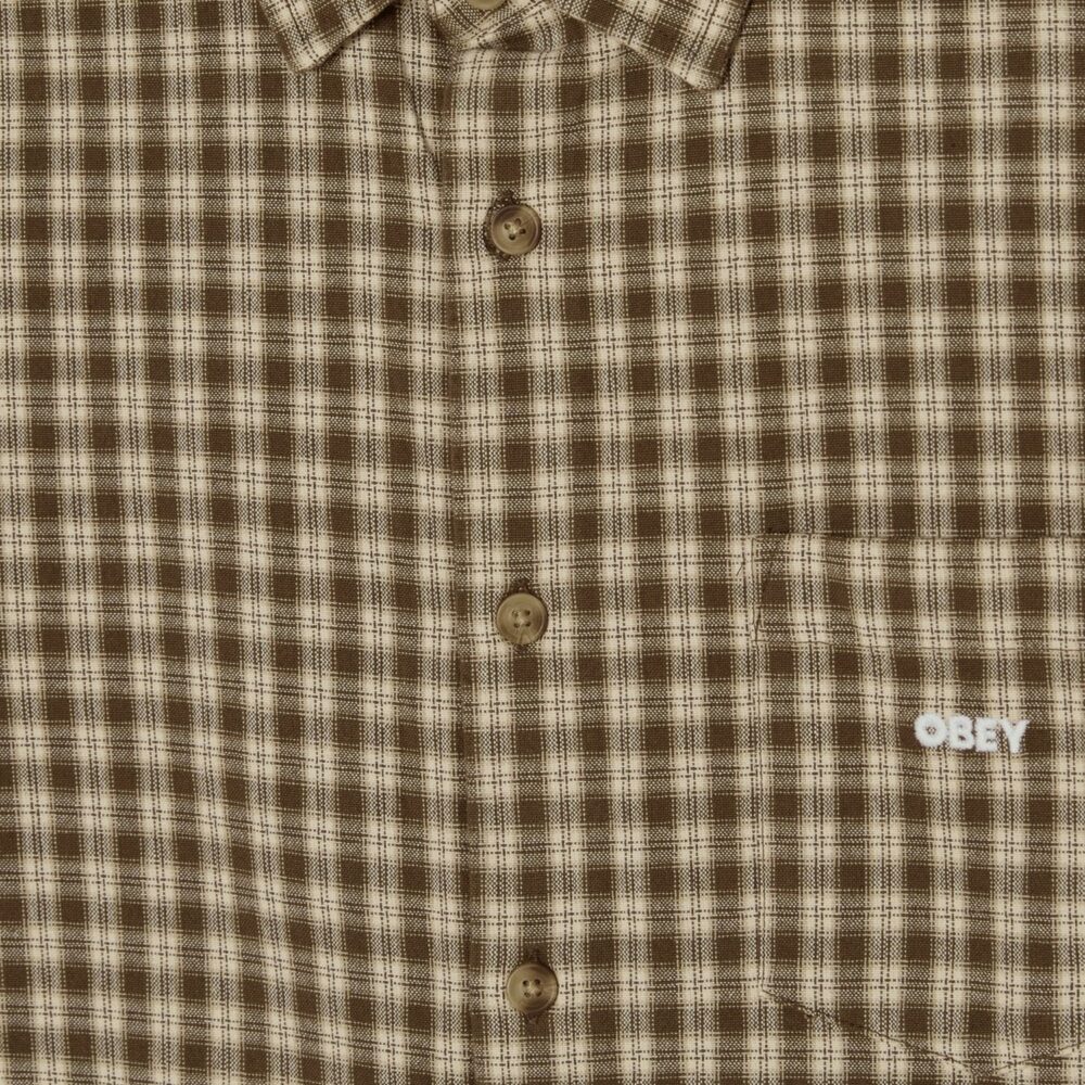 Obey Bigwig Axel Woven Shirt - Canteen Multi