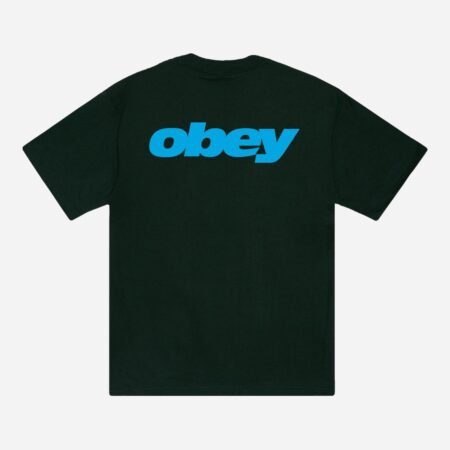Obey Bounce Tee - Forest Green Obey Bounce Tee - Forest Green