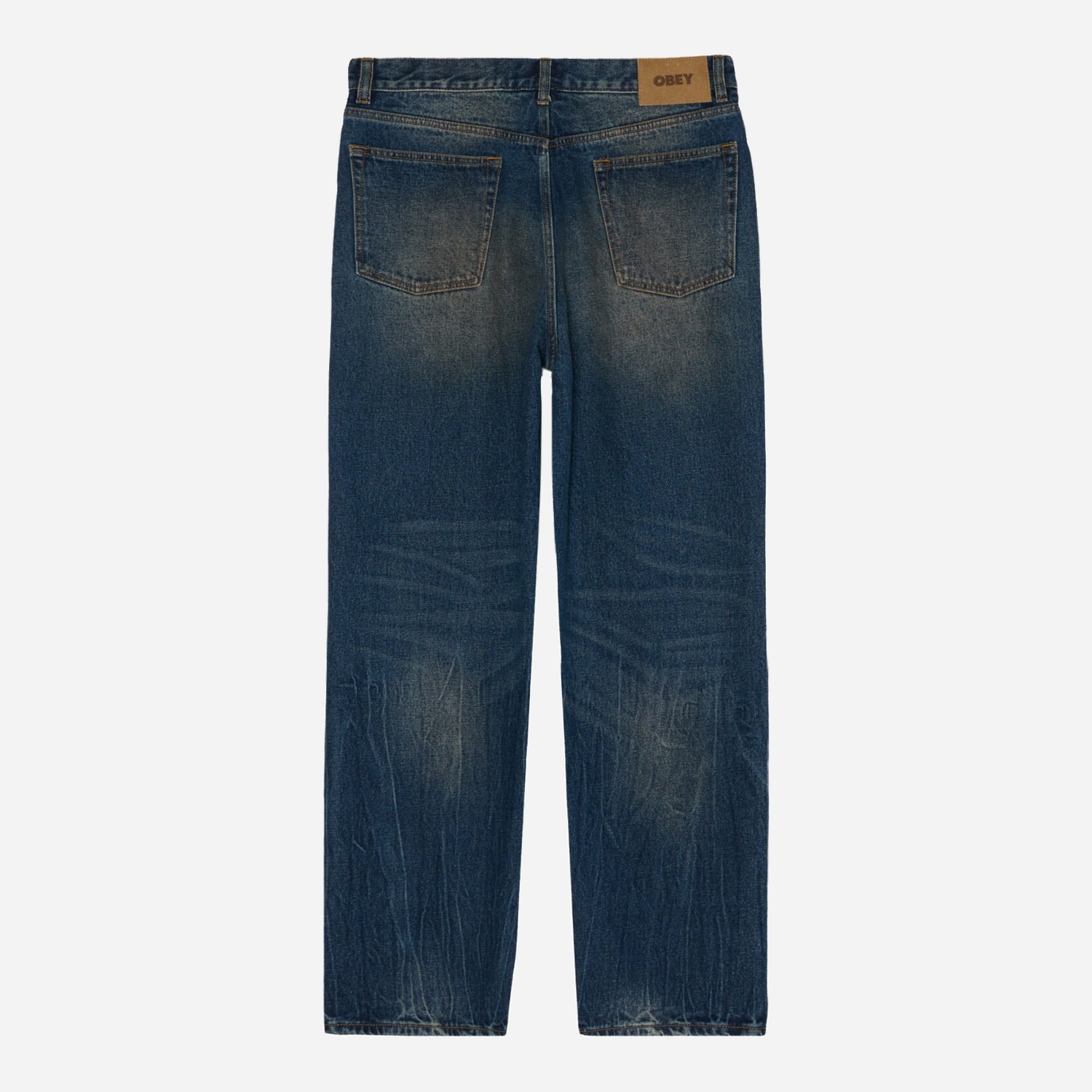 Obey Classic Baggy Denim Pant - Oil Stained Indigo