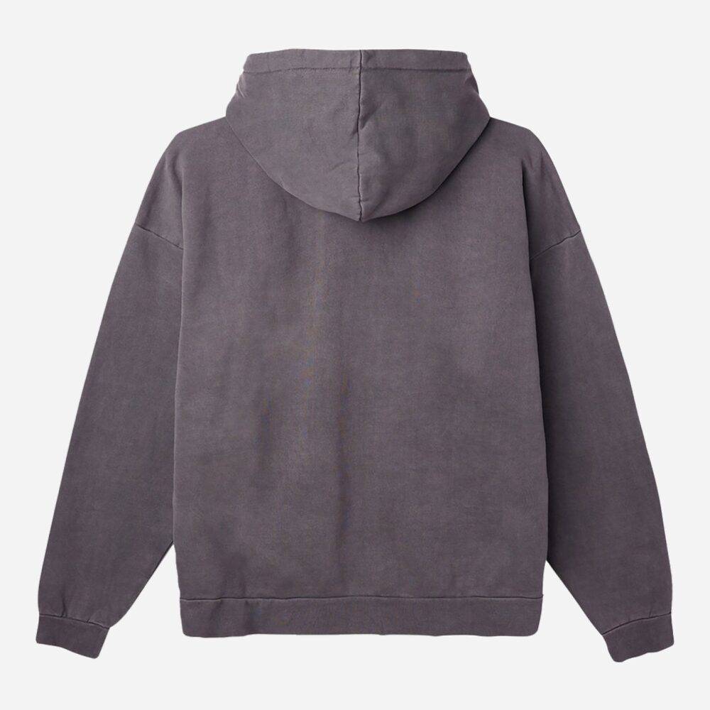 Obey Lowercase Pigment Zip Hood - Pigment Digital Black