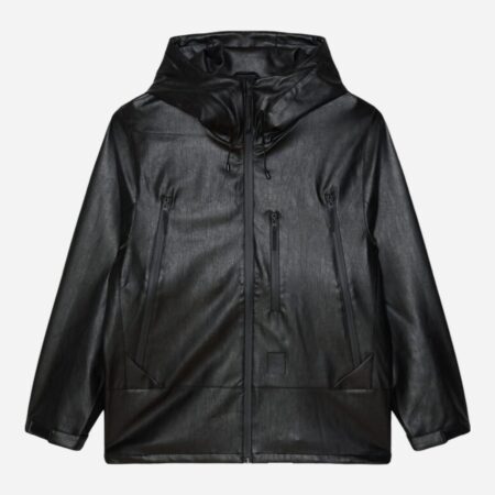 Obey Obsidian Pu Jacket - Black