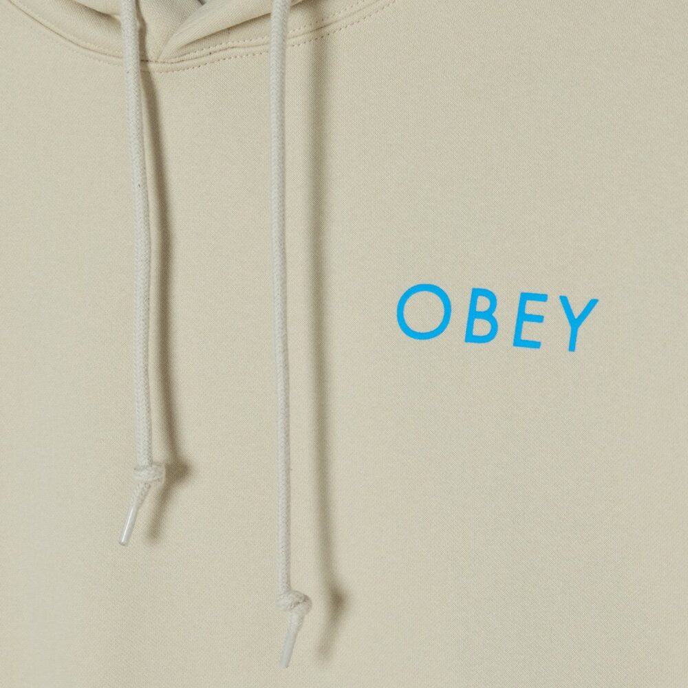 Obey Peace Brick Hoodie - Moonstruck