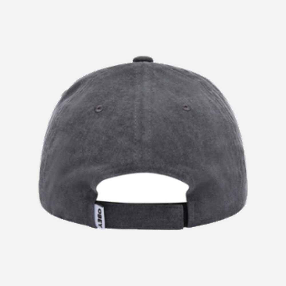 Obey Pigment Anti 6 Panel Velcroback Cap - Pigment Black