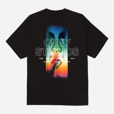 Obey Spectrum Tee - Black Obey Spectrum Tee - Black