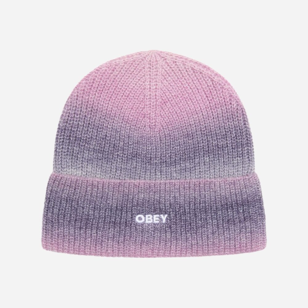 Obey Sully Beanie - Purple Multi Obey Sully Beanie - Purple Multi