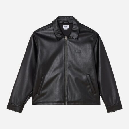 Obey Workman PU Jacket - Black