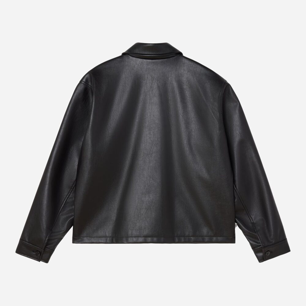 Obey Workman PU Jacket - Black