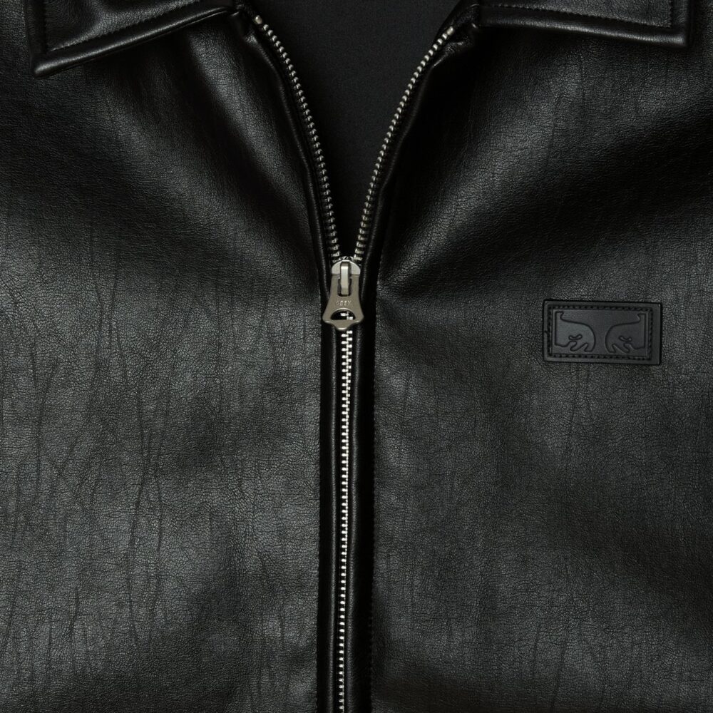 Obey Workman PU Jacket - Black