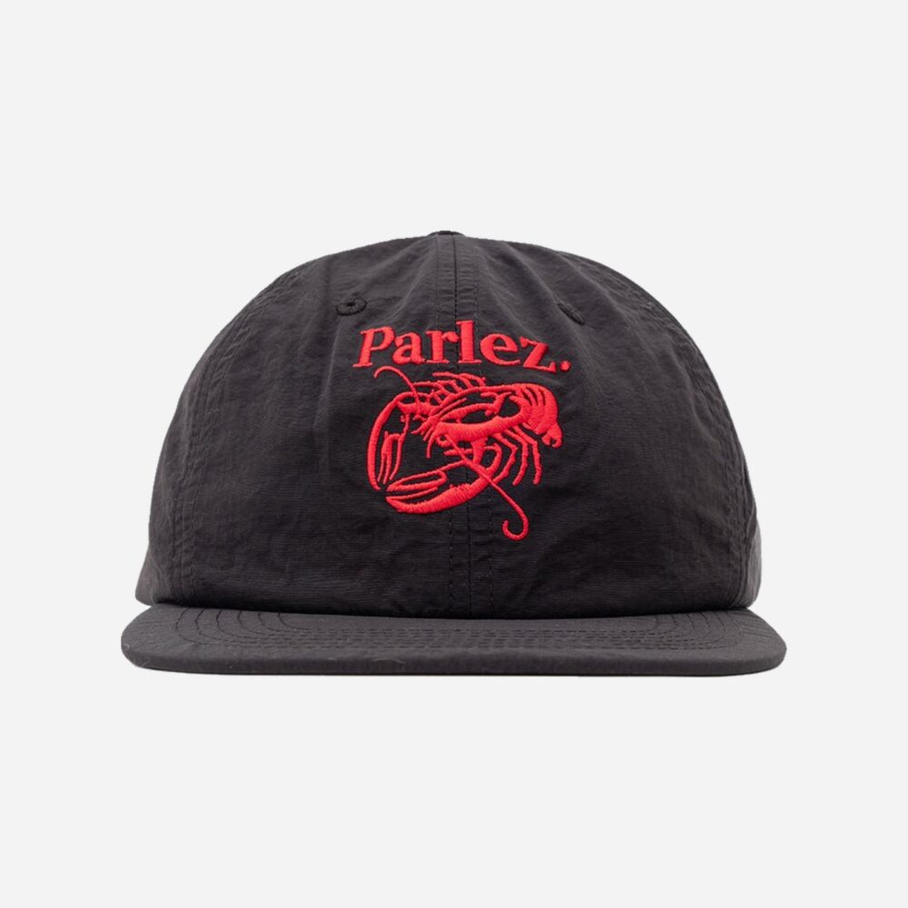 Parlez Akron 6 Panel Snapback Cap - Black Parlez Akron 6 Panel Snapback Cap - Black